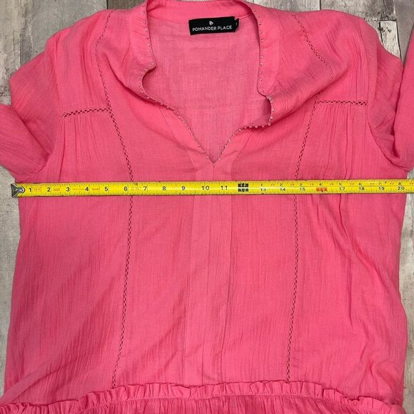 Tuckernuck Pomander Place Ophelia Beaded Gauze Dress Coverup Size Small - Picture 11 of 13